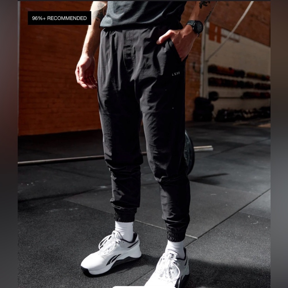 Men's Black Jogger Sweatpants - L.S.D. Style